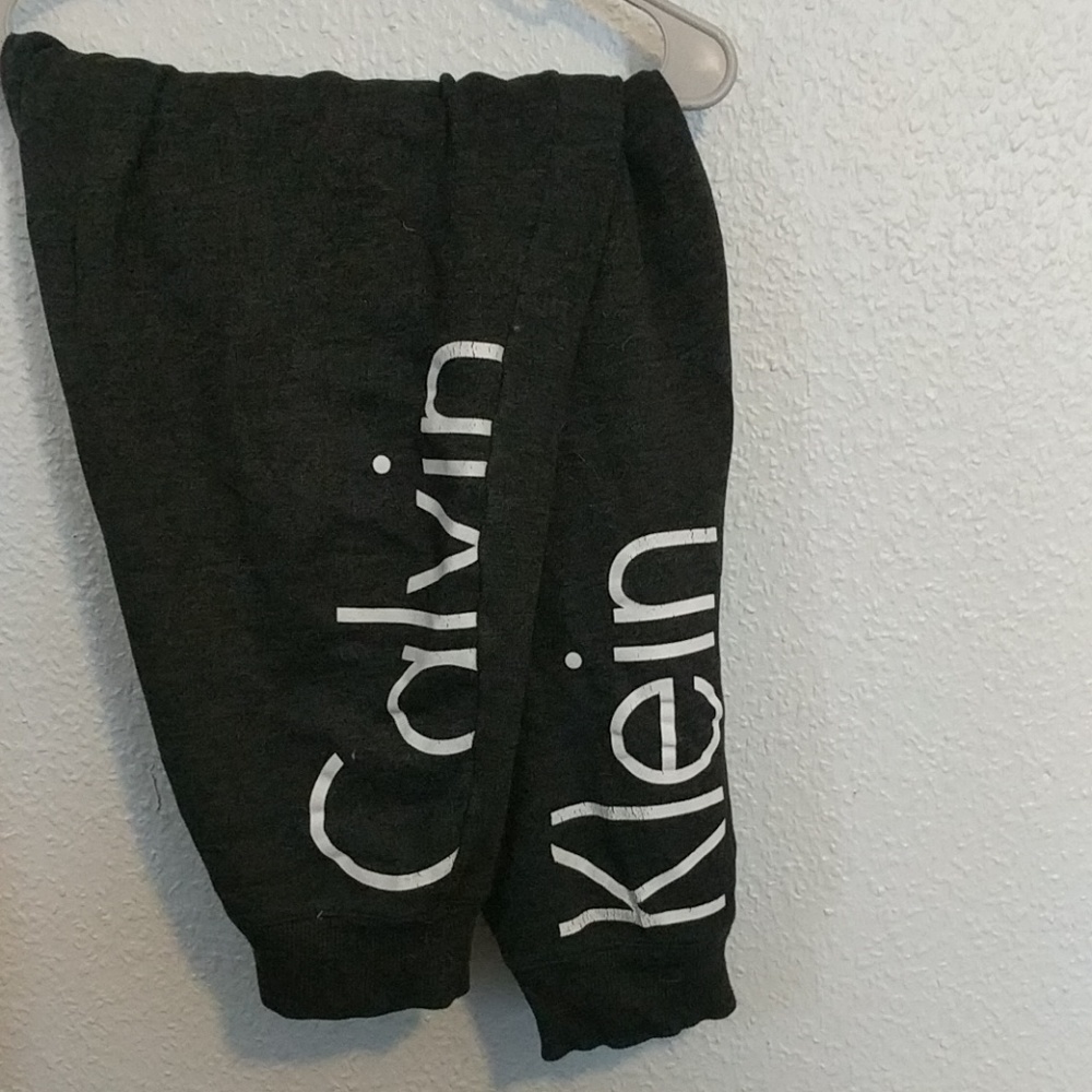Calvin Klein cropped sweat pants